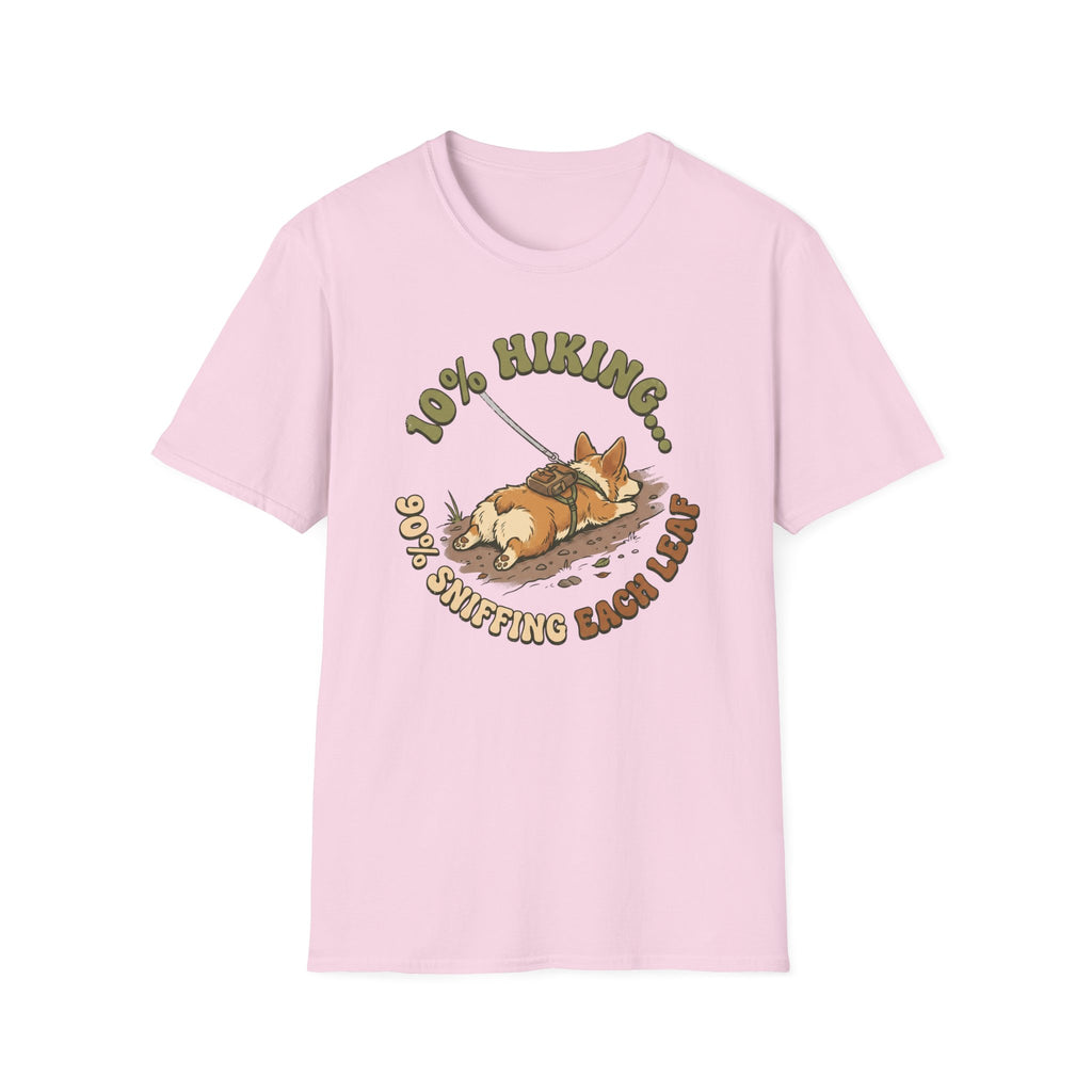 10% Hiking Corgi T-Shirt