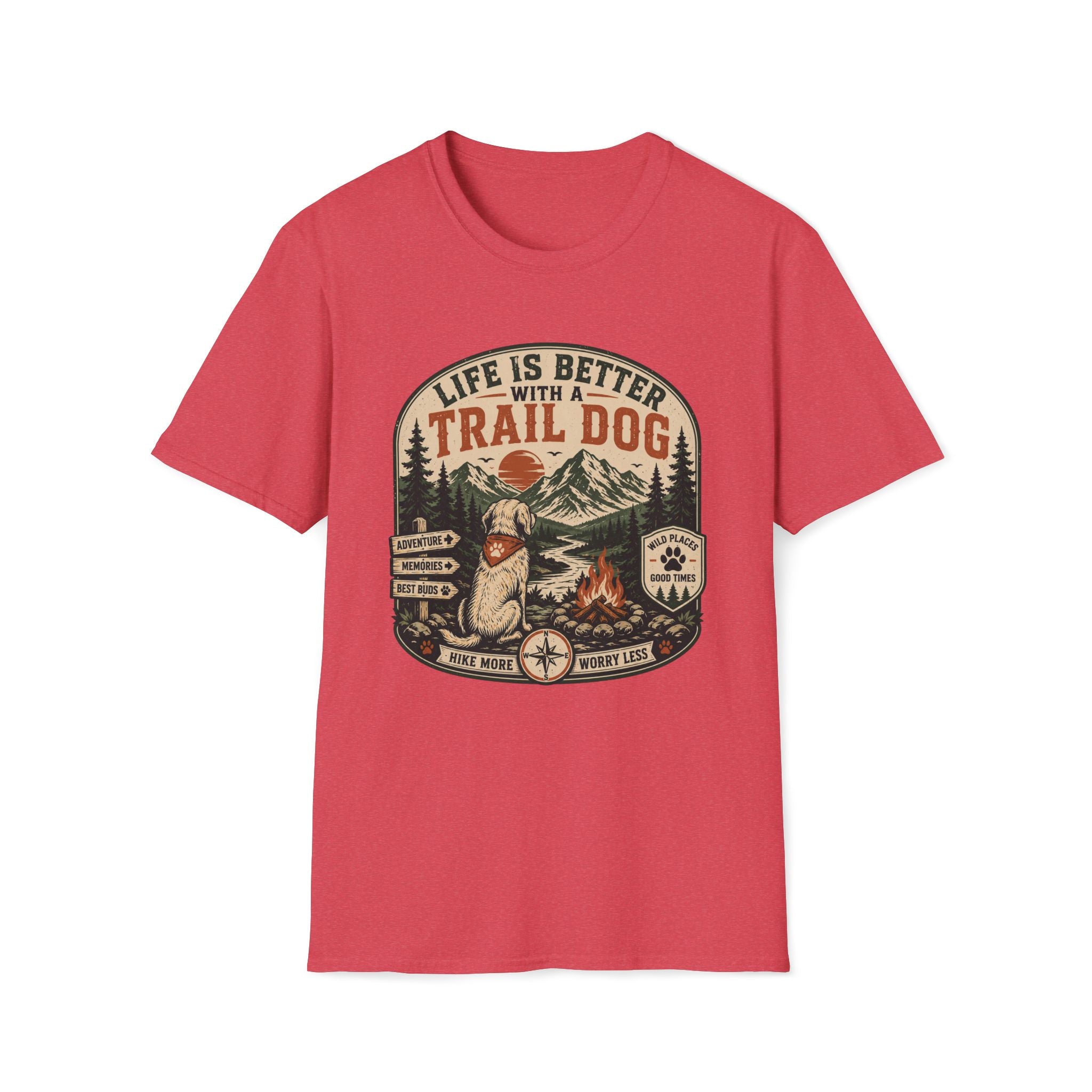 Life Is Better With A Trail Dog T-Shirt
