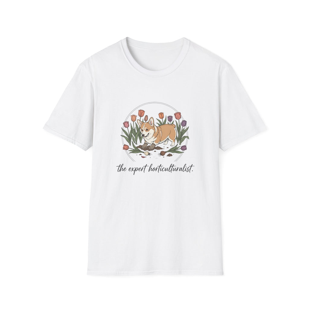Corgi Expert Horticulturist T-Shirt