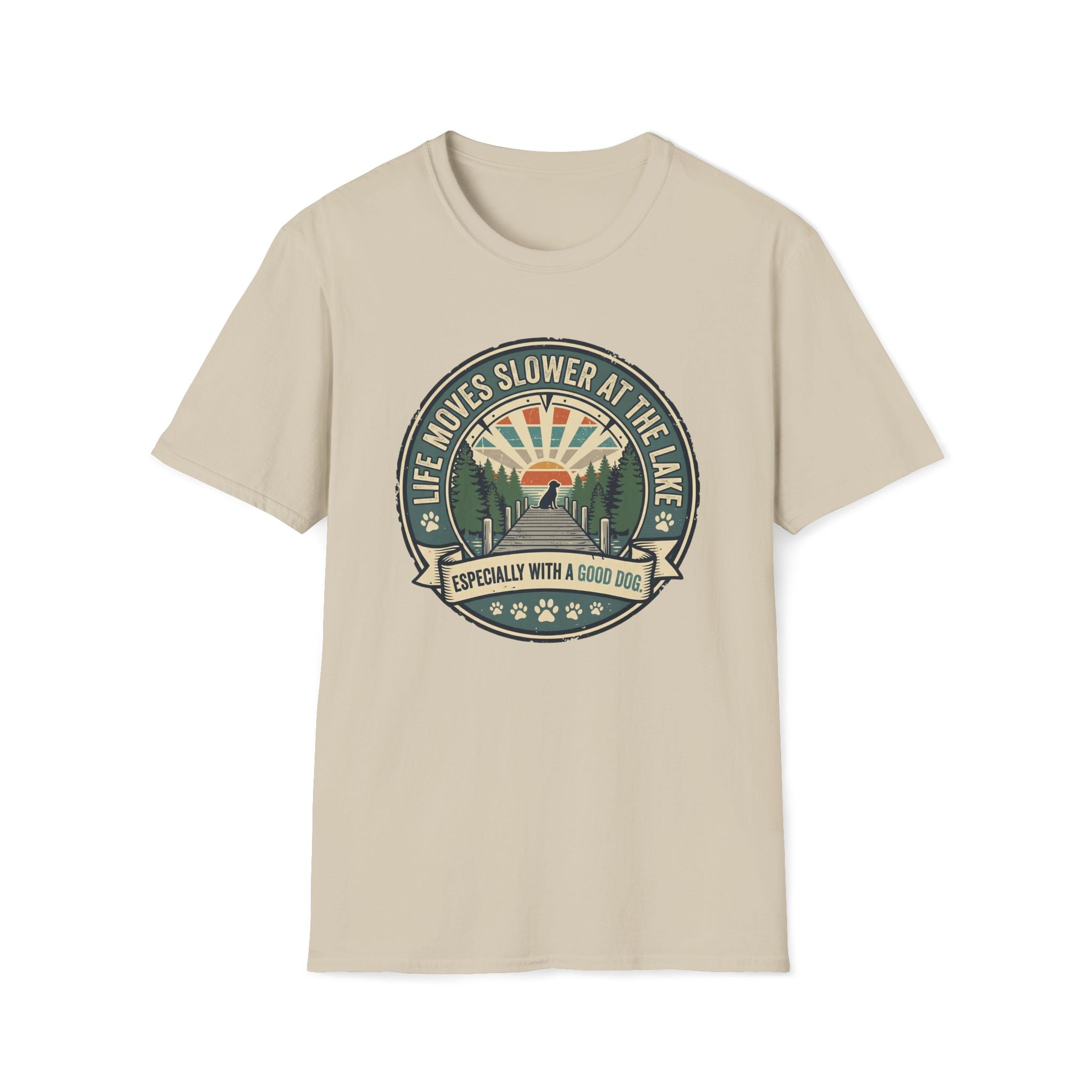 Life Moves Slower At The Lake T-Shirt