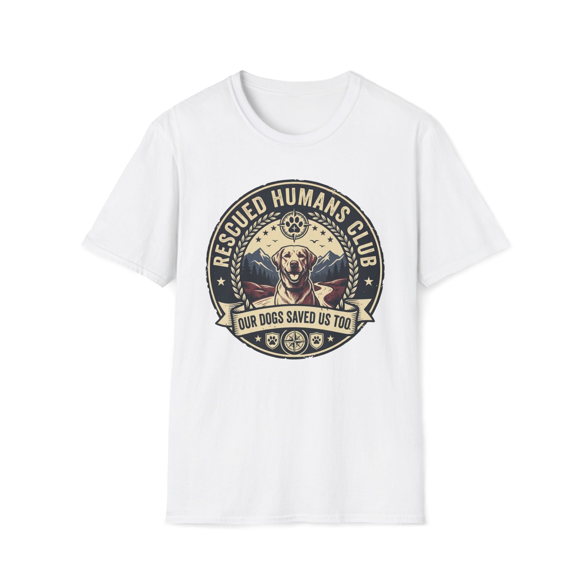 Rescued Humans Club T-Shirt