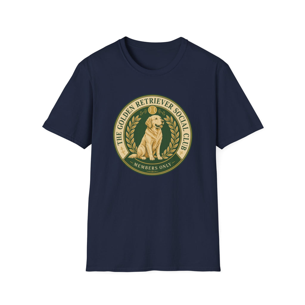 Golden Retriever Social Club T-Shirt