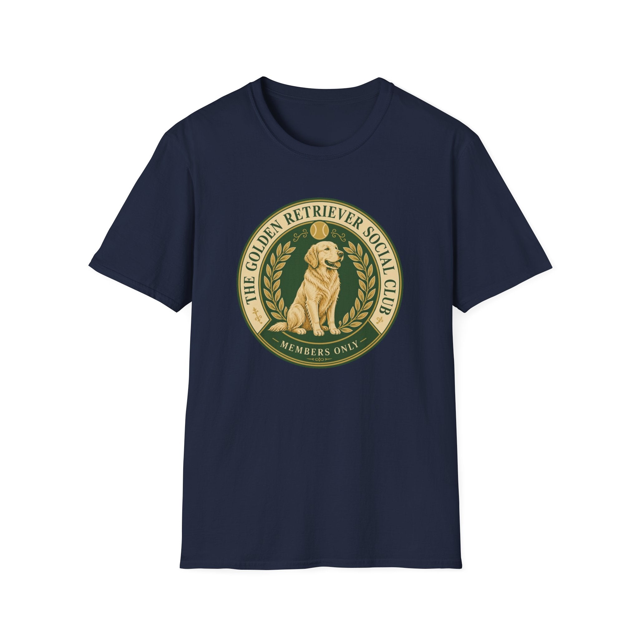 Golden Retriever Social Club T-Shirt