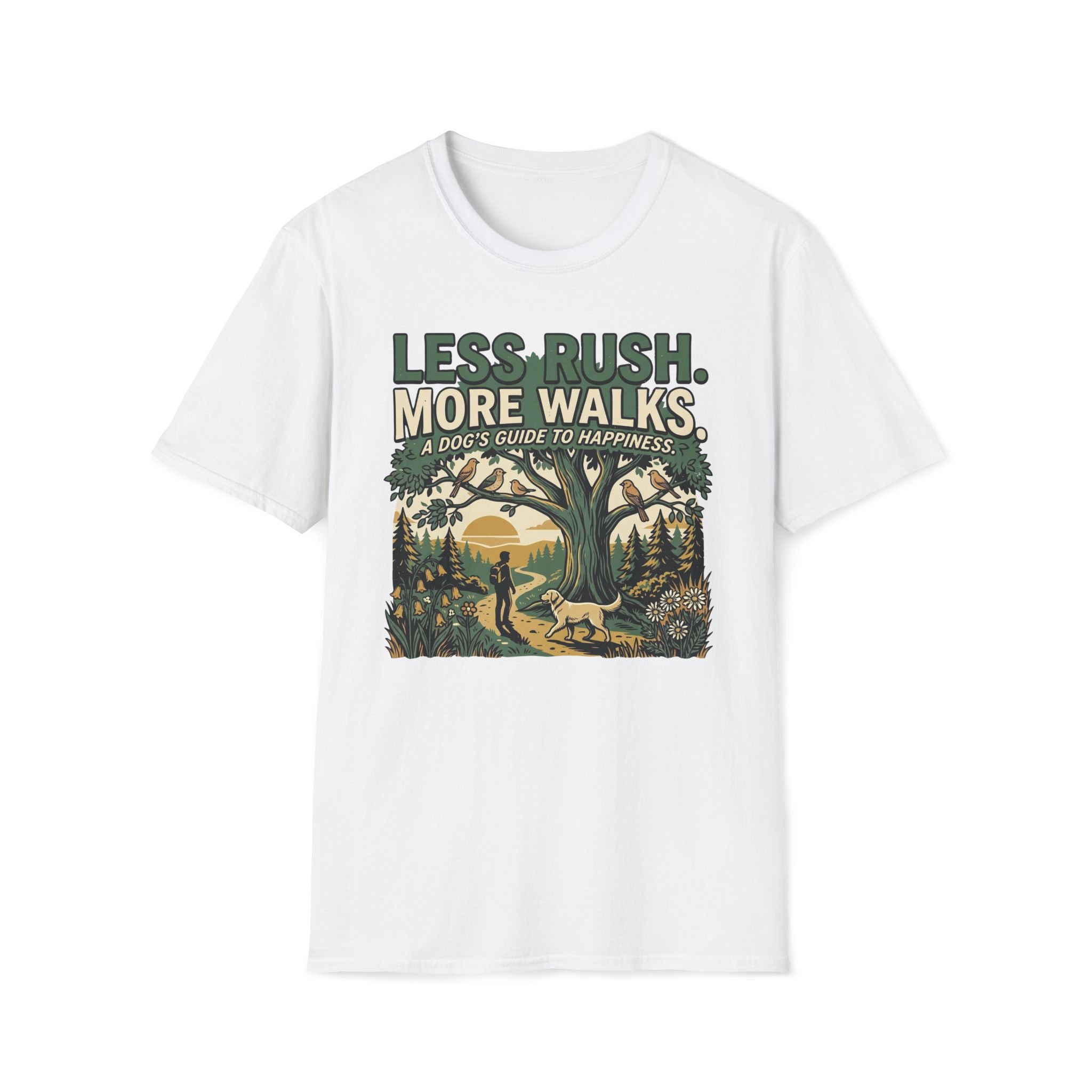 Less Rush More Walks T-Shirt