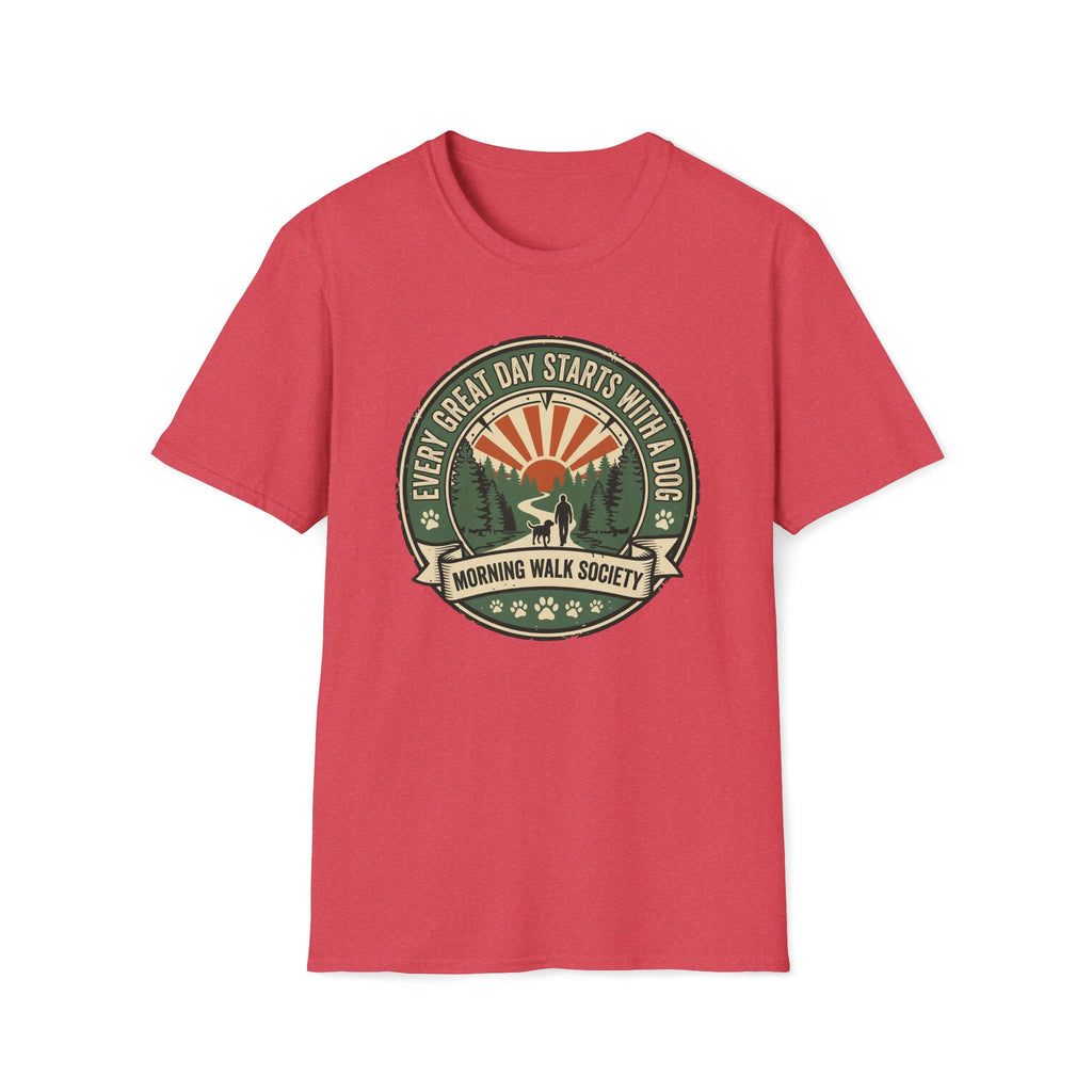 Every Great Day Starts With A Dog T-Shirt