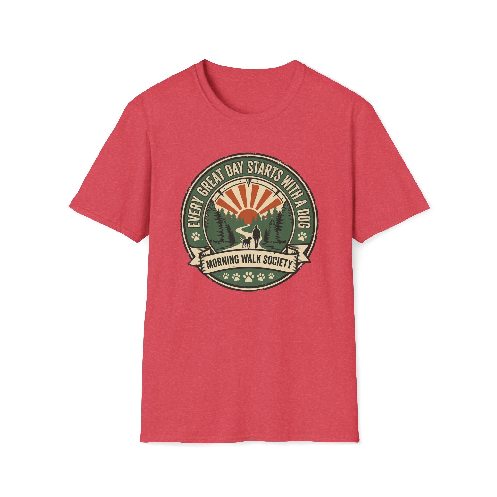 Every Great Day Starts With A Dog T-Shirt