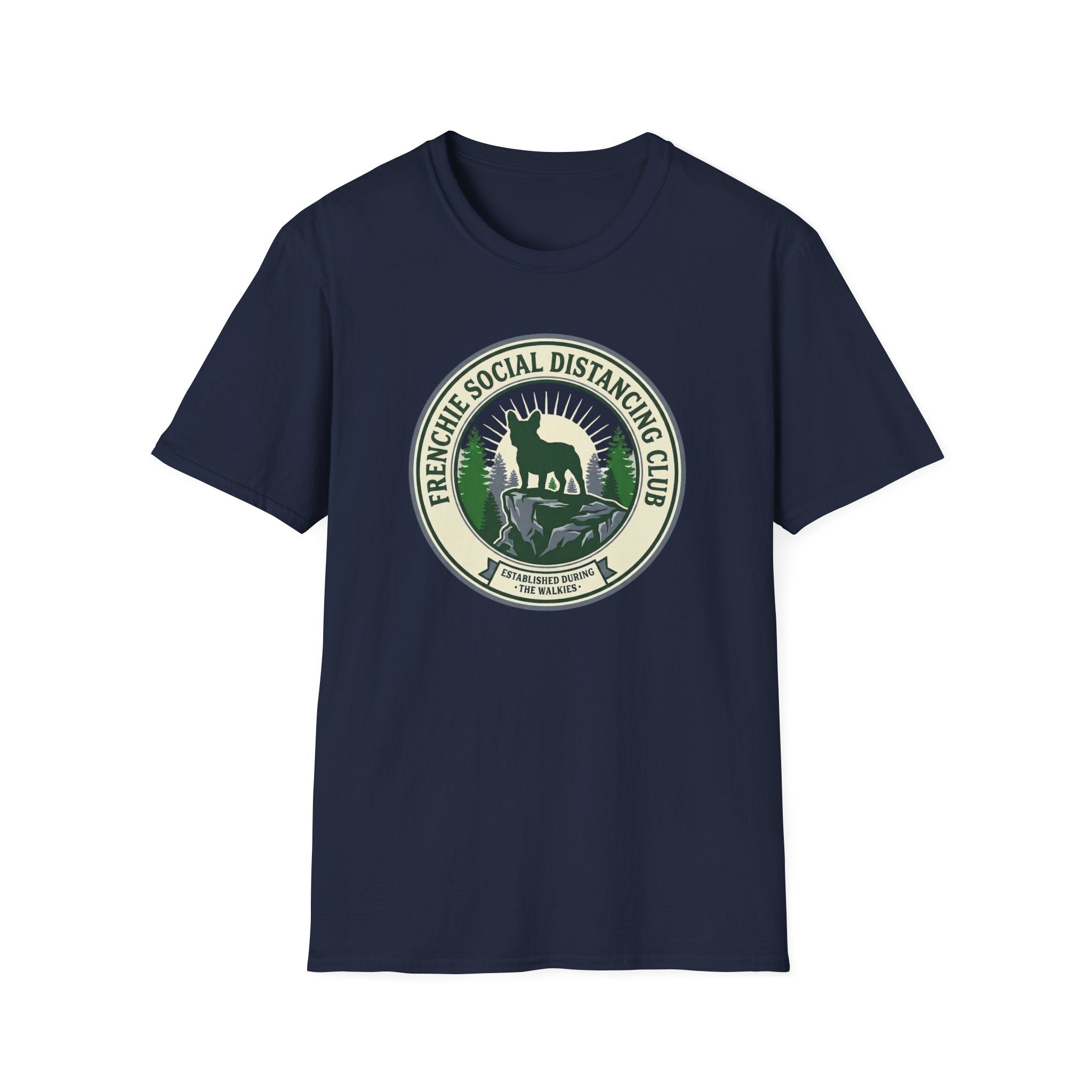 Frenchie Social Distancing Crew T-Shirt