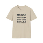 My Dog And I Hike For The Snacks T-Shirt