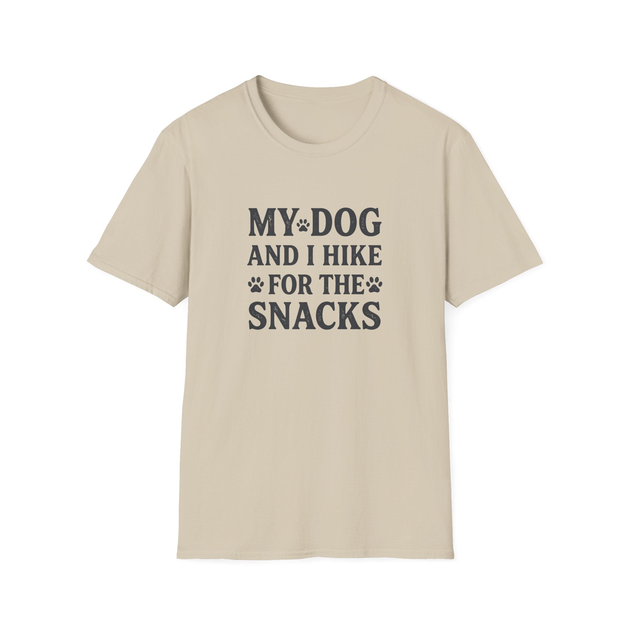 My Dog And I Hike For The Snacks T-Shirt