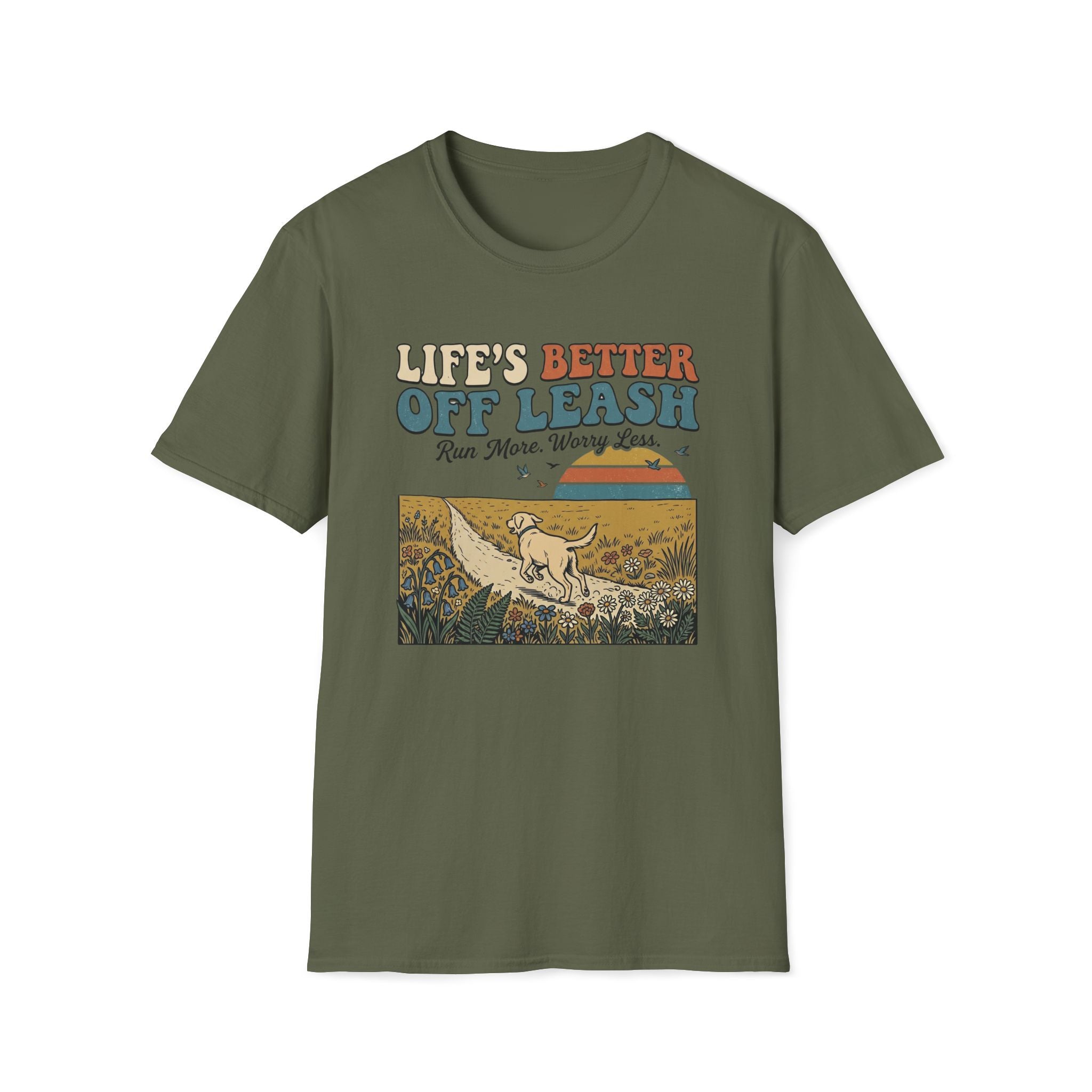 Life's Better Off Leash T-Shirt