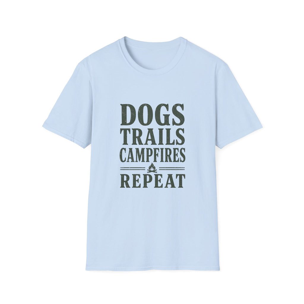 Dogs Trails Repeat T-Shirt
