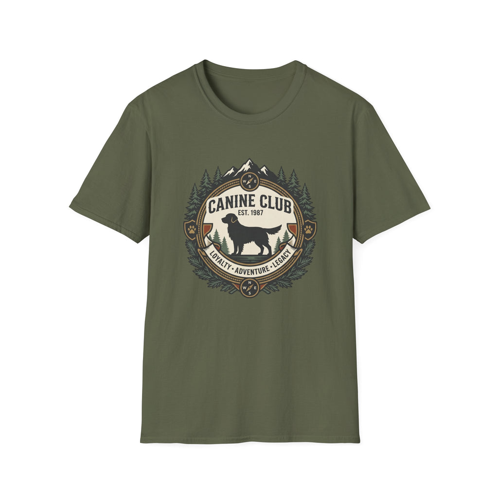 My Co-Pilot Has Paws Golden Retriever T-Shirt