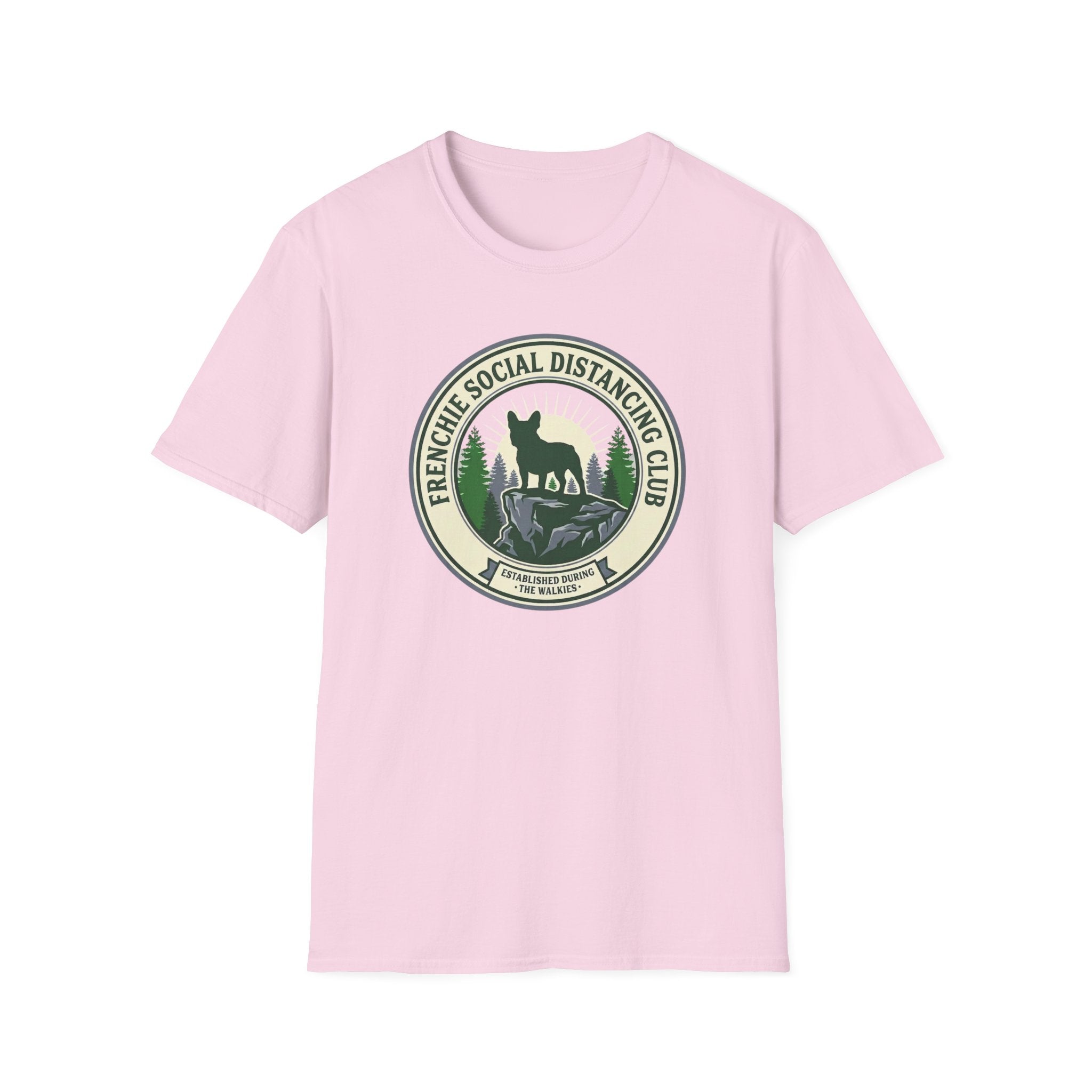 Frenchie Social Distancing Crew T-Shirt