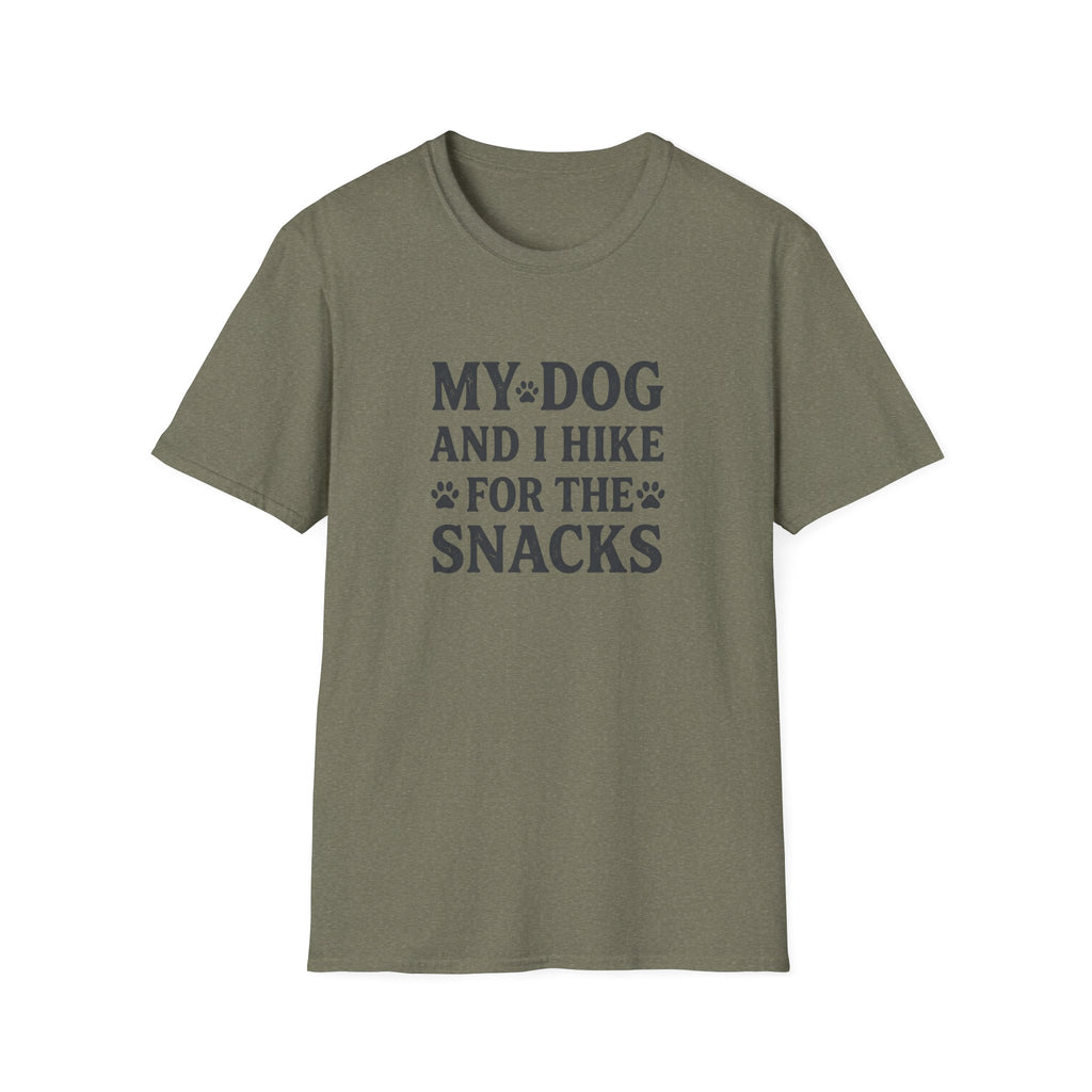 My Dog And I Hike For The Snacks T-Shirt