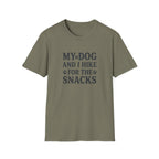 My Dog And I Hike For The Snacks T-Shirt