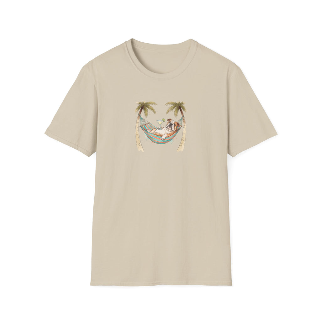 Bulldog with a Margarita T-Shirt