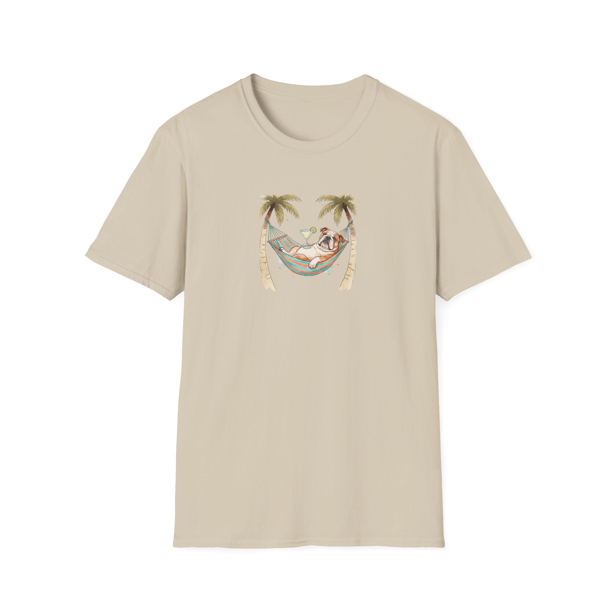 Bulldog with a Margarita T-Shirt