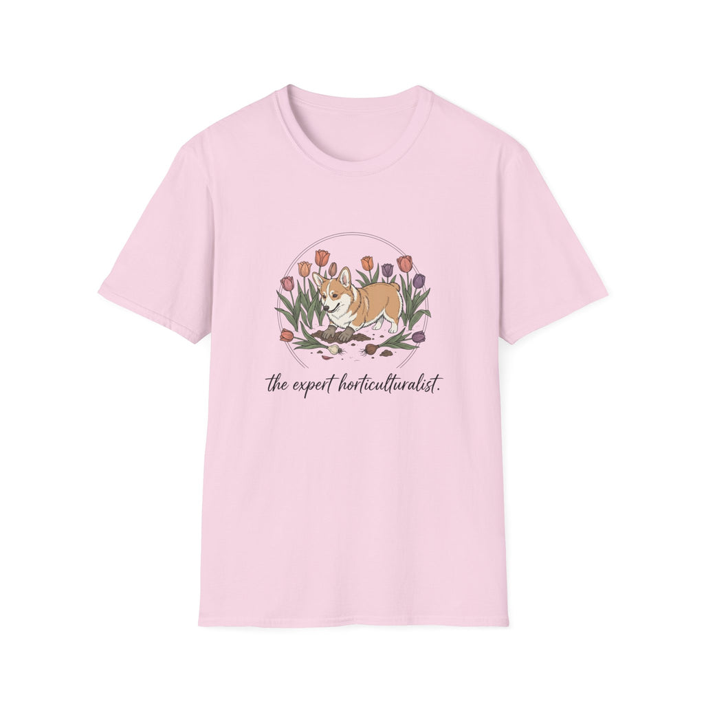 Corgi Expert Horticulturist T-Shirt