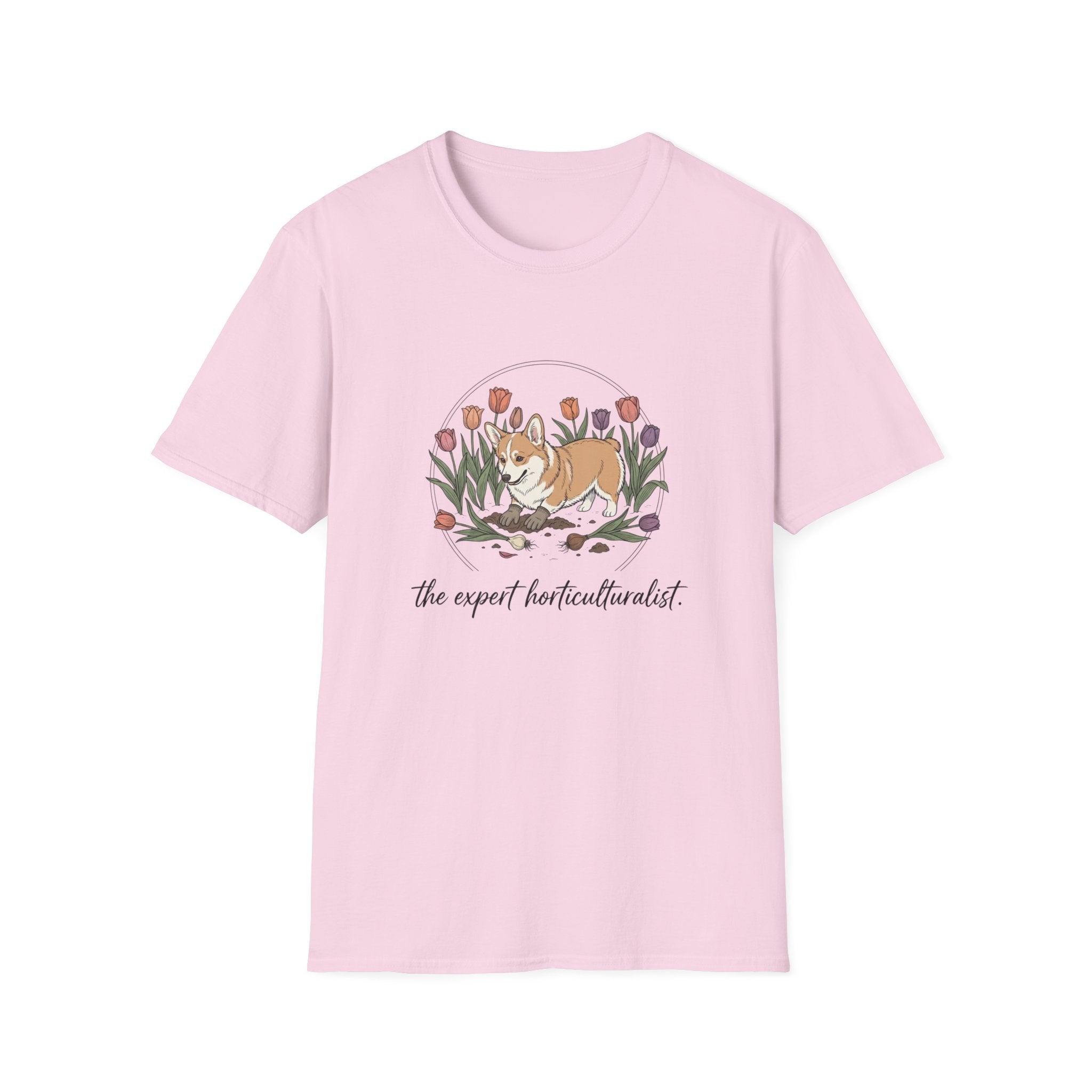 Corgi Expert Horticulturist T-Shirt