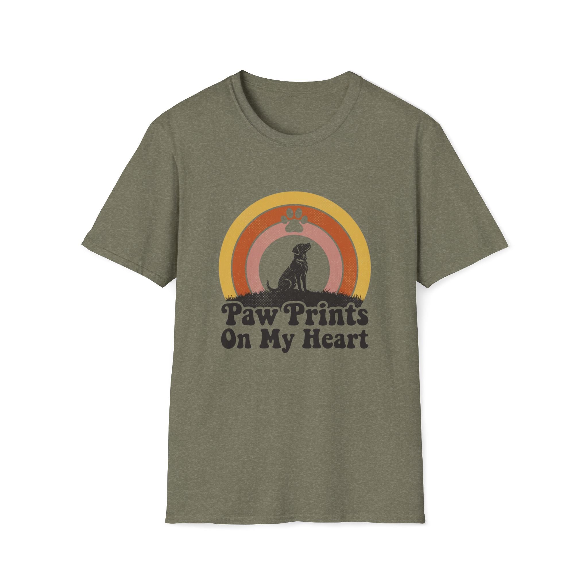 Paw Prints On My Heart T-Shirt