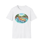 Golden in a Pool Lounger T-Shirt
