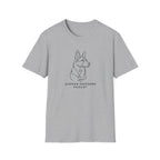 German Shepherd Parent Line Art T-Shirt
