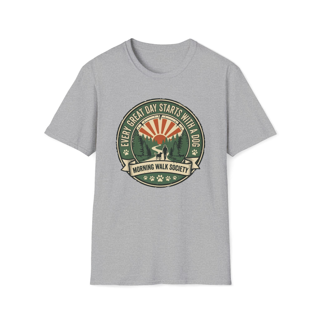 Every Great Day Starts With A Dog T-Shirt
