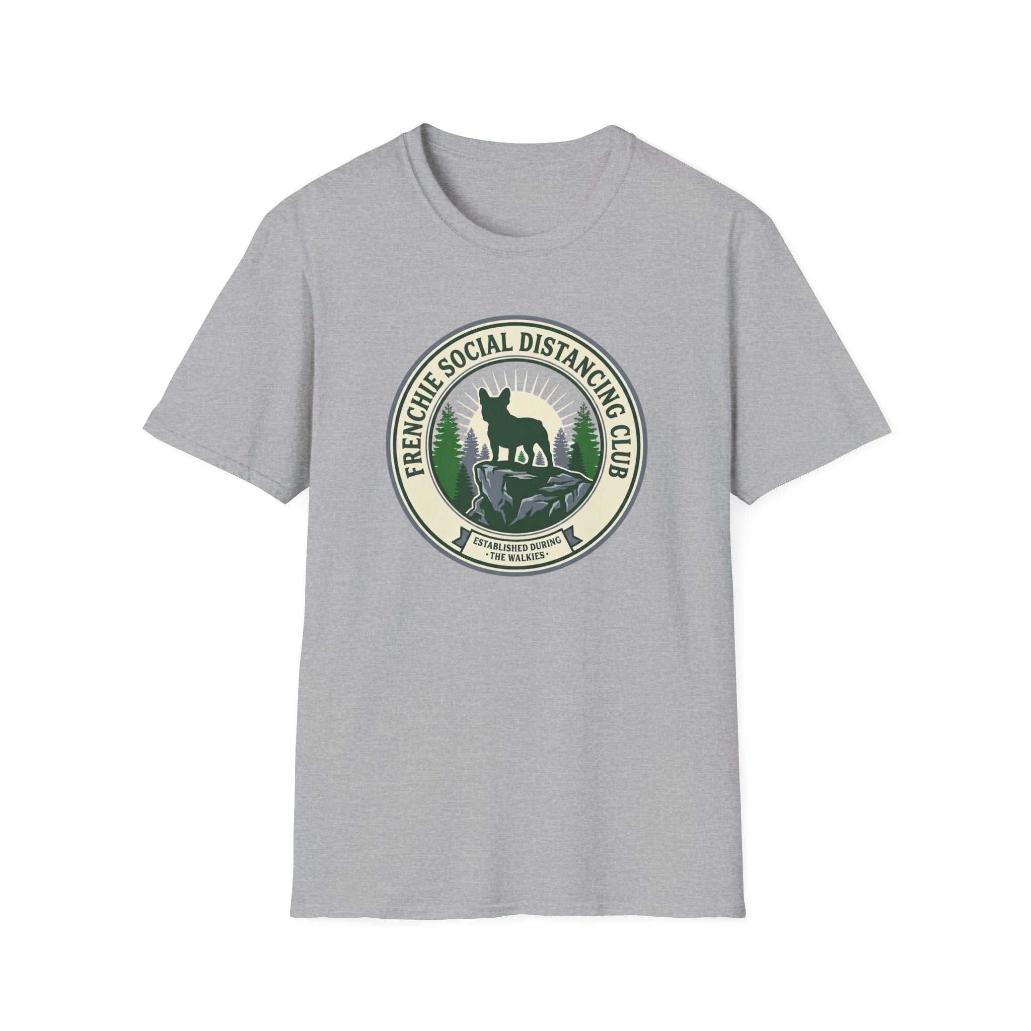 Frenchie Social Distancing Crew T-Shirt