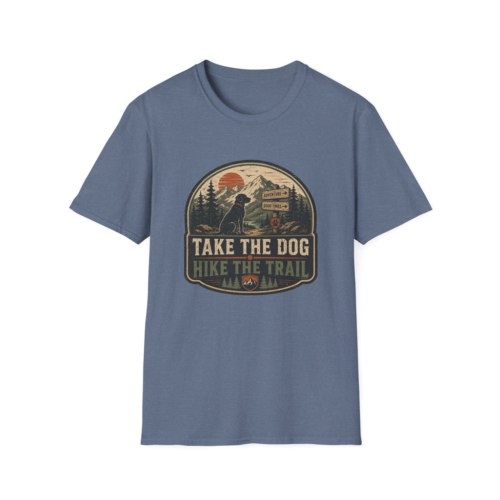 Take The Dog Hike The Trail T-Shirt