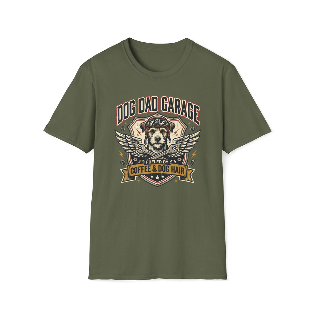 Dog Dad Garage T-Shirt