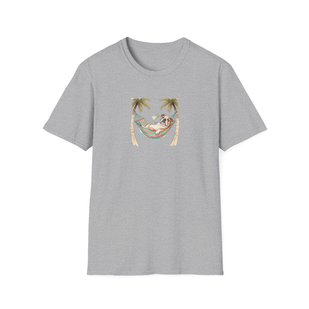 Bulldog with a Margarita T-Shirt